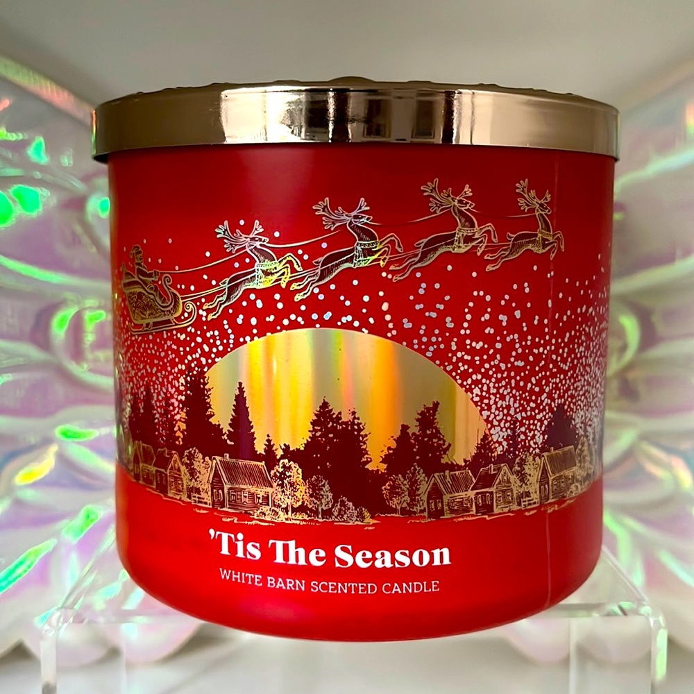 Bath And Body Works 3wickcandle ‘Tie The Season